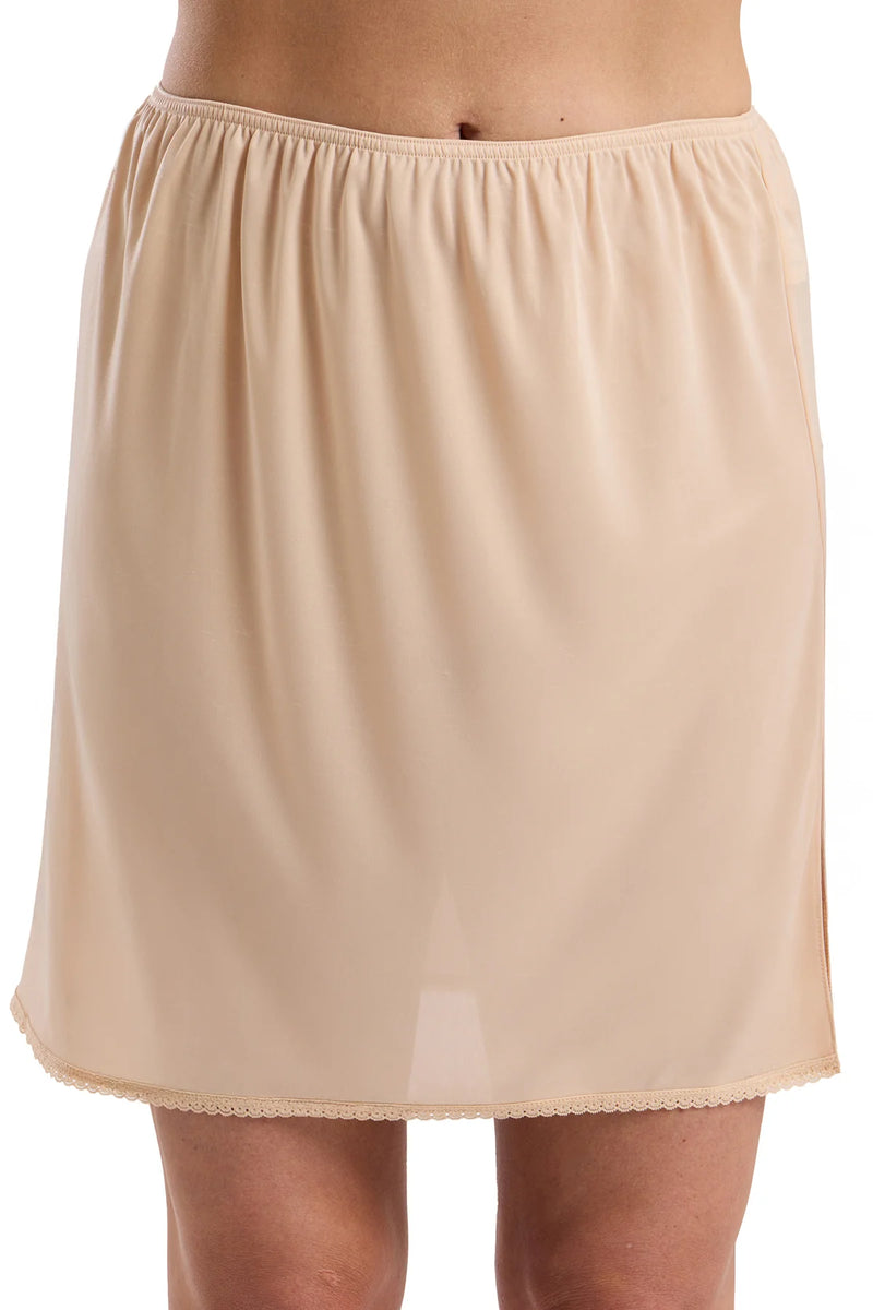 Marlon Smooth & Sleek Essential 18" Half Slip | Beige Ma47945
