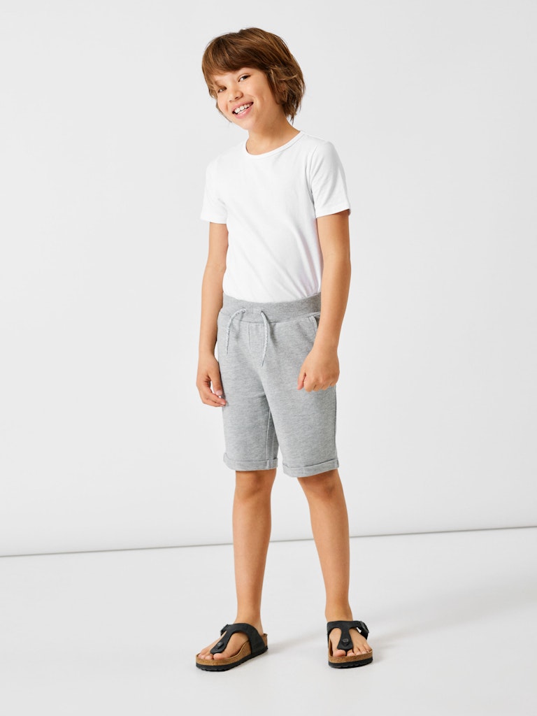 Name it Vermo Kids Long Sweat Short | Grey