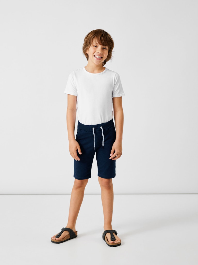 Name it Vermo Kids Long Sweat Short | Saphire