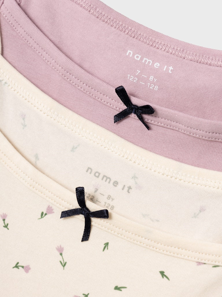 Name It Strap Top 2 Pack | Butter Milk