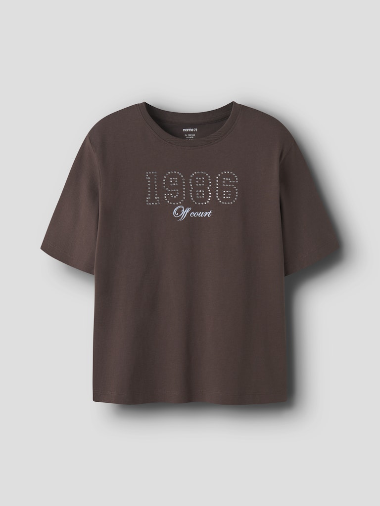 Name It Karina Kids SS Top | Brown