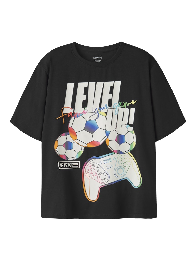 Name It Jump Kids FIFAE Kids Jersey Top | Black