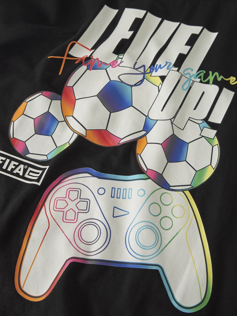Name It Jump Kids FIFAE Kids Jersey Top | Black