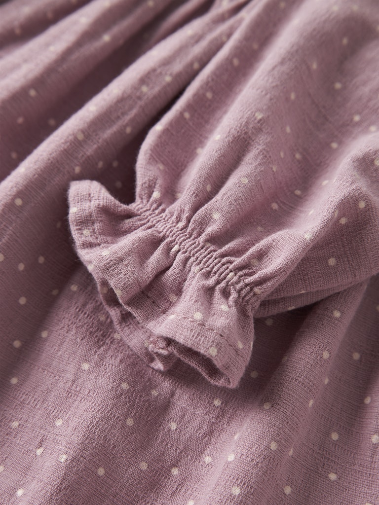 Name It Lalou Long-Sleeve NB Dress | Lilac