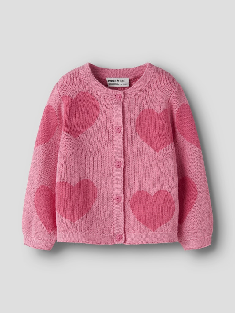 Name It Lianax Mini LS Knit Cardigan | Ginger
