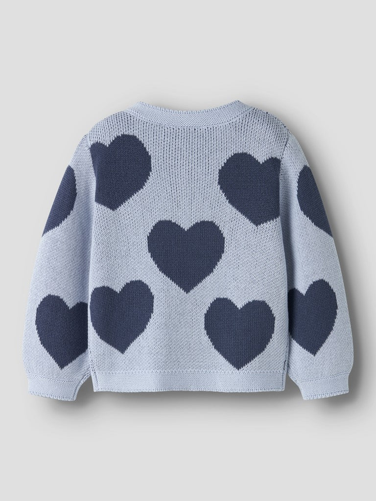 Name It Lianax Mini LS Knit Cardigan | Blue