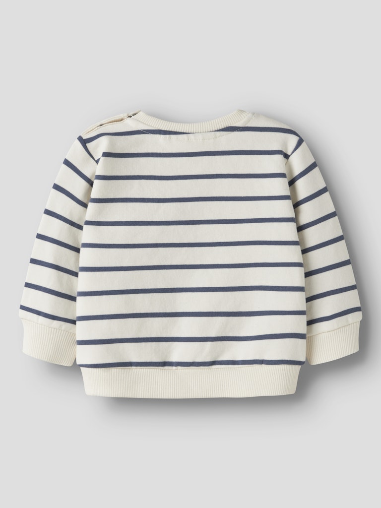 Name It Larsbo NB Set Sweatshirt & Trousers | Ivory