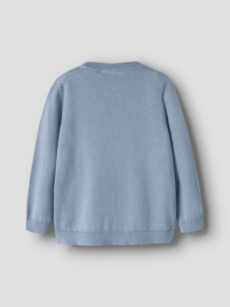 Name It Kids Levon Mini LS Knit | Blue