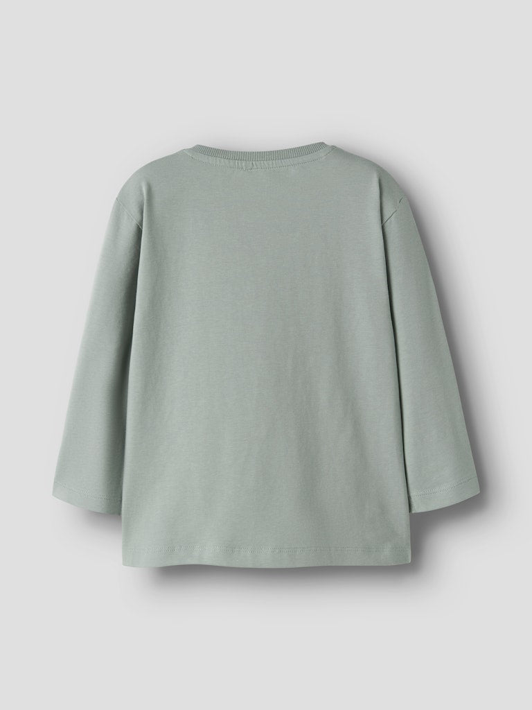 Name It Boys Lawrence Mini LS Top | Light Green
