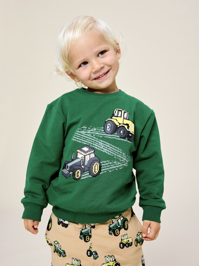 Name It Lavandin Mini LS Sweatshirt | Green