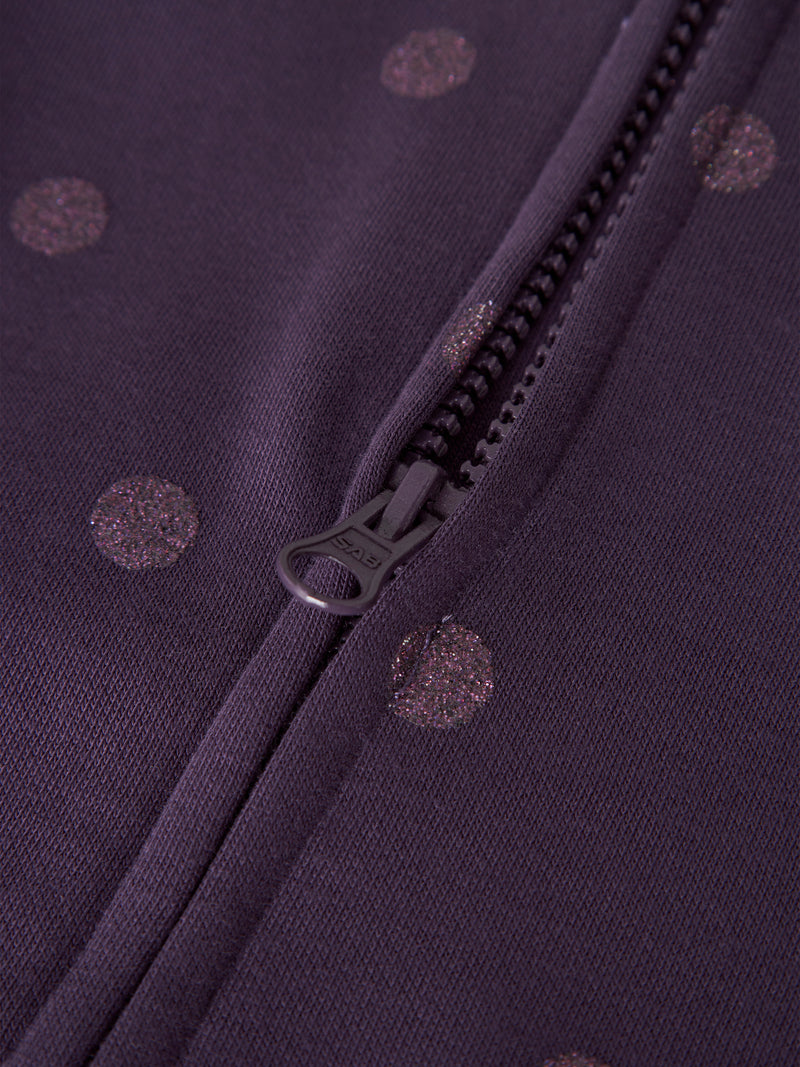 Name It Ovidia Mini Long Sleeve Full Zip Cardigan | Navy