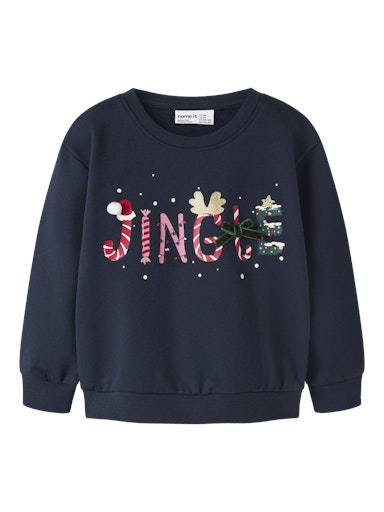 Name It Polmax Mini Long Sleeve Sweatshirt | Navy 13258873