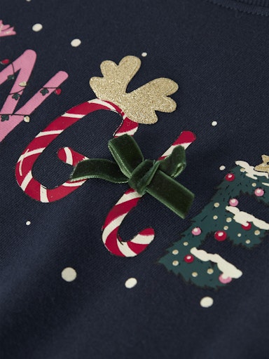 Name It Polmax Mini Long Sleeve Sweatshirt | Navy 13258873
