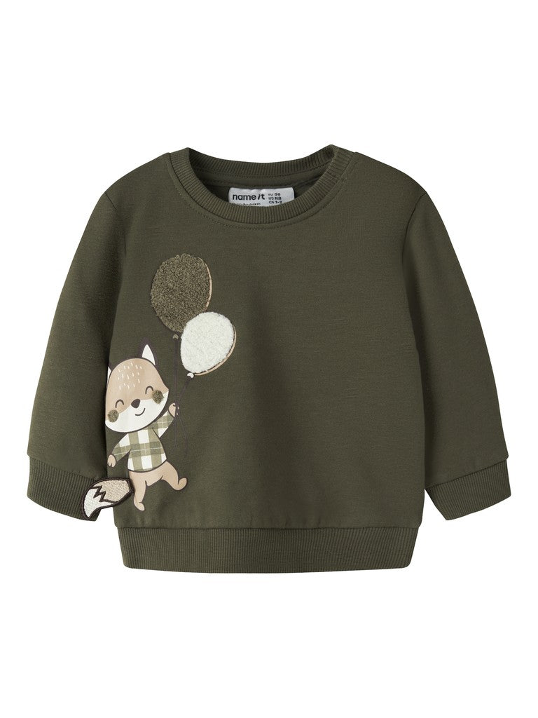 Name It Neil Boys NB Sweat Set | Khaki
