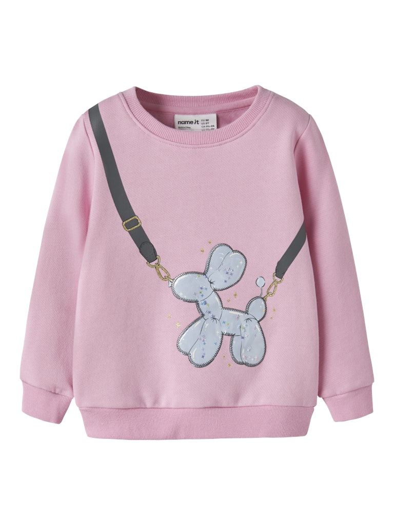 Name It Neome Mini LS Sweat Shirt | Pink