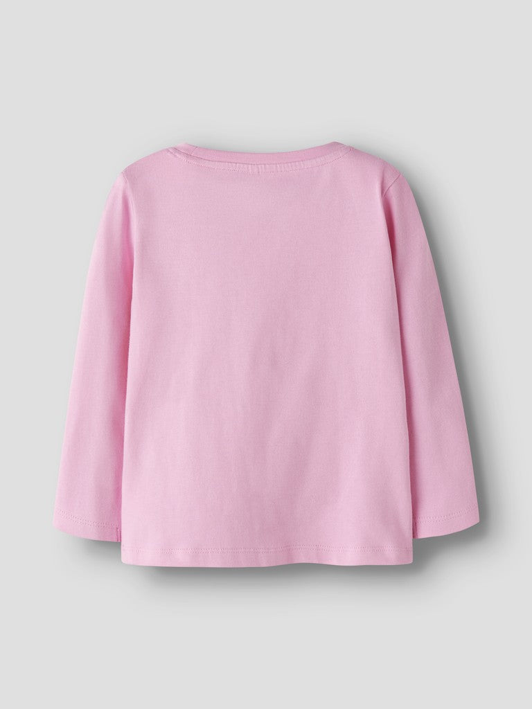 Name It Neomon Mini LS Top | Pink