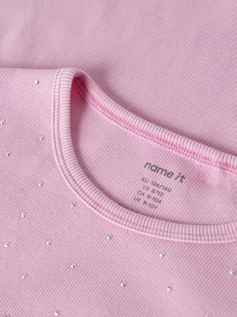 Name It Nolovo Kids LS Slim Top | Pink