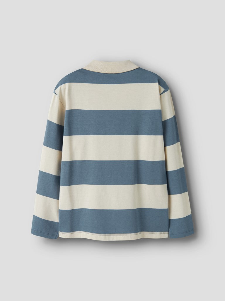 Name It Naftali Kids LS Polo Shirt | Blue