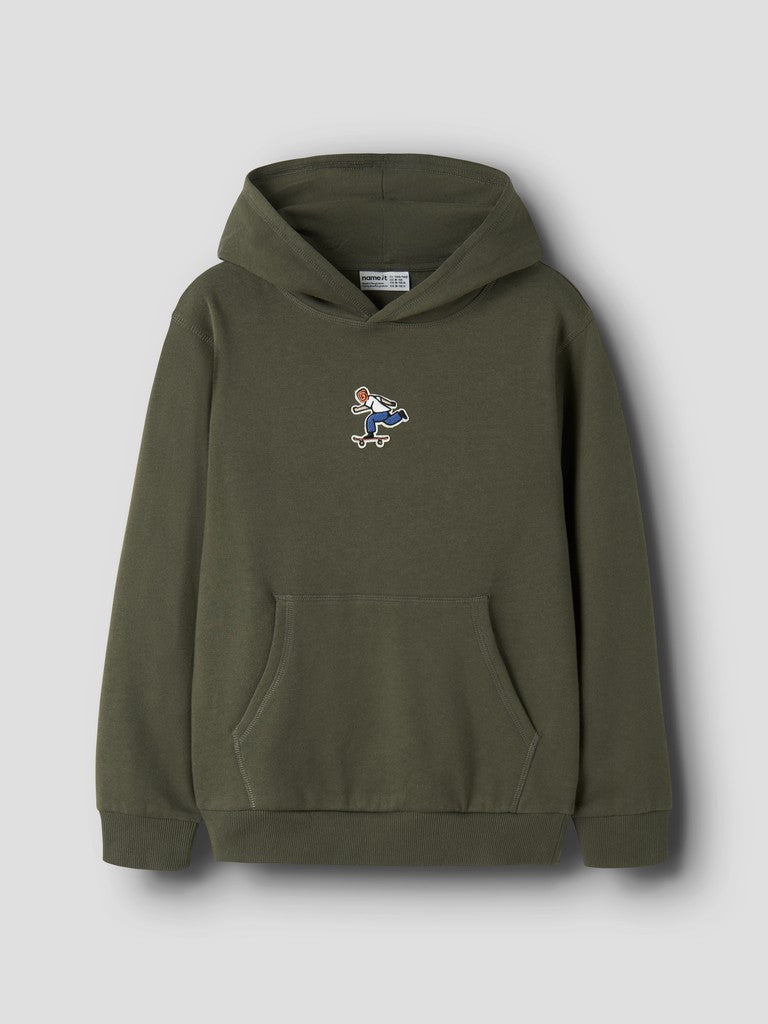 Name It Neo Kids LS Sweat Shirt | Olive
