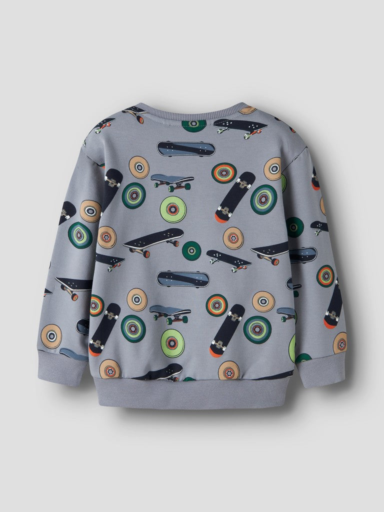 NAME IT Norm Mini LS Sweat Shirt | Grey