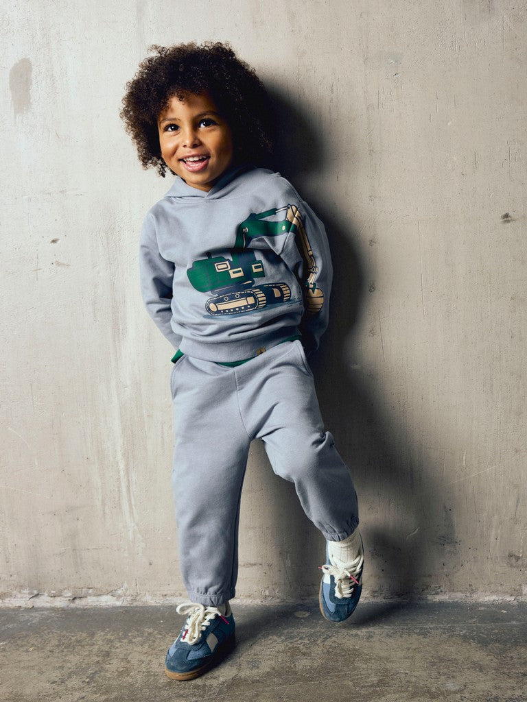 Name It Nero Mini LS Hoodie | Grey