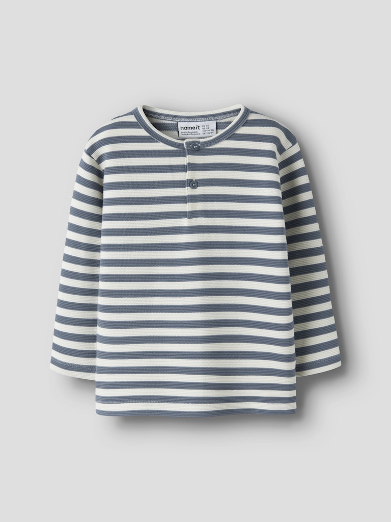 Name It Niles Mini LS Granda Top | Blue