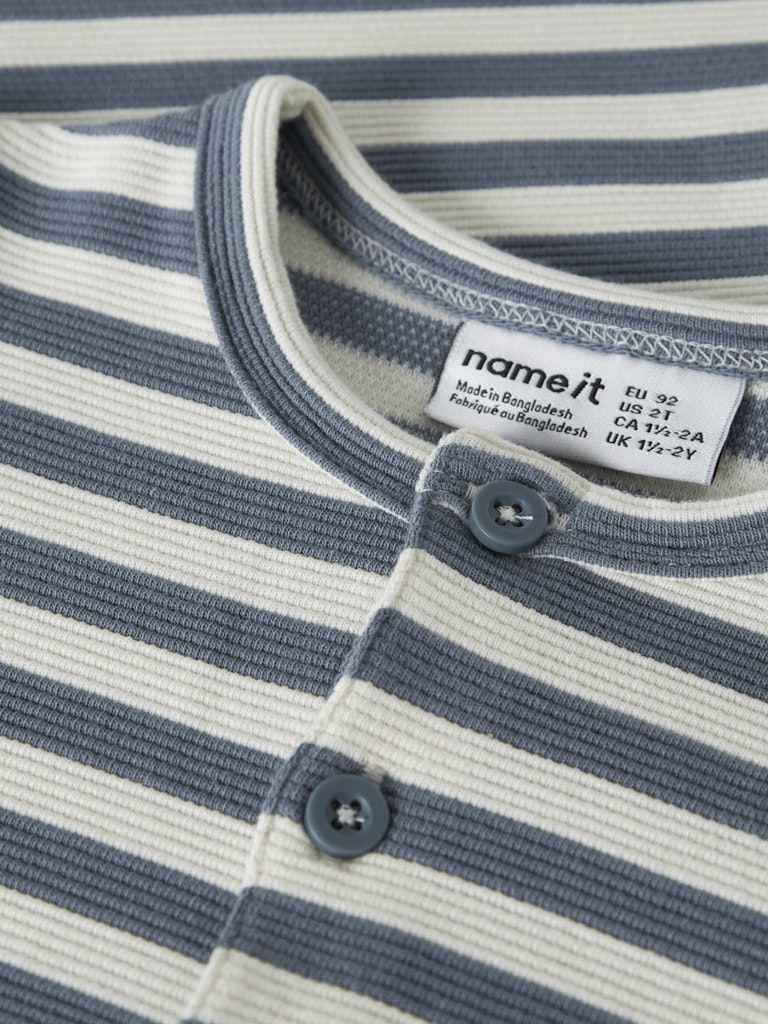 Name It Niles Mini LS Granda Top | Blue