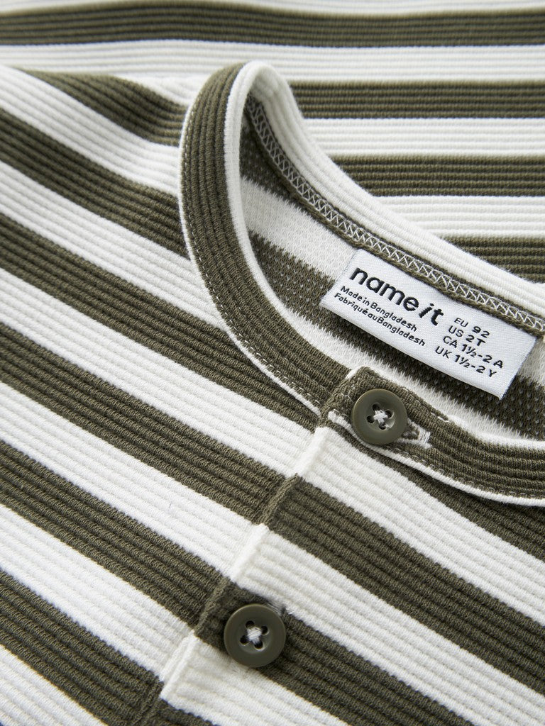 Name It Niles Mini LS Granda Top | Olive