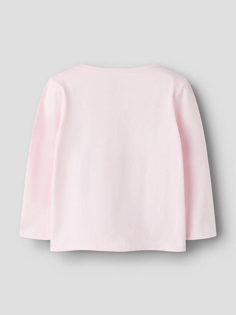 Name It Anina Mini Stich LS Top | Pink