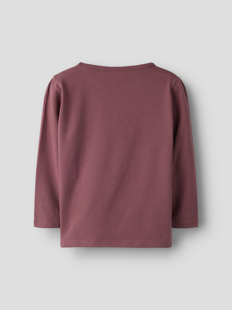 Name It Anina Mini Stich LS Top | Ginger