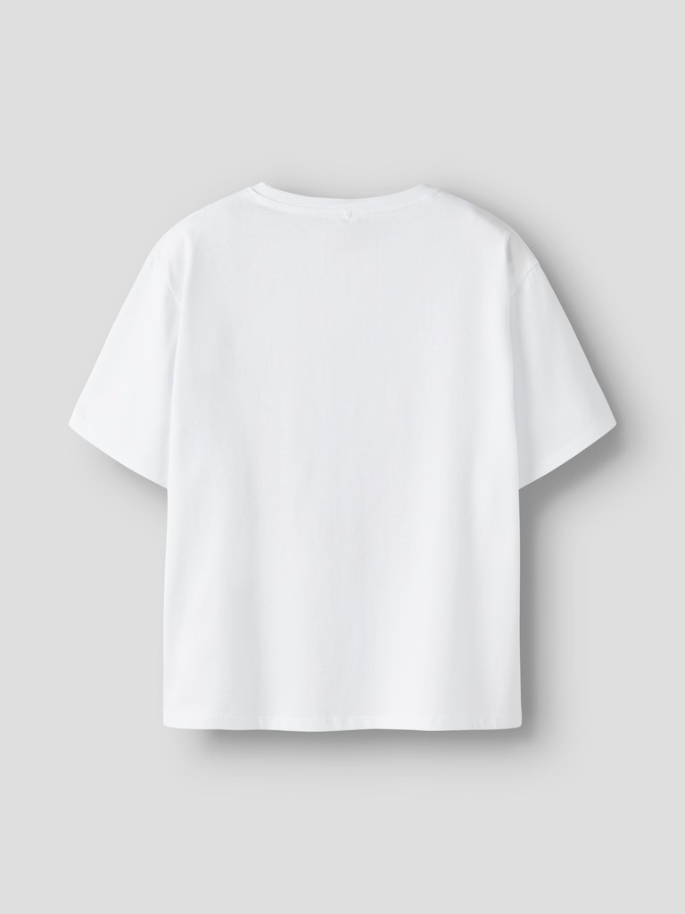 Name It Rolling Stones Adula Kids SS Top | White