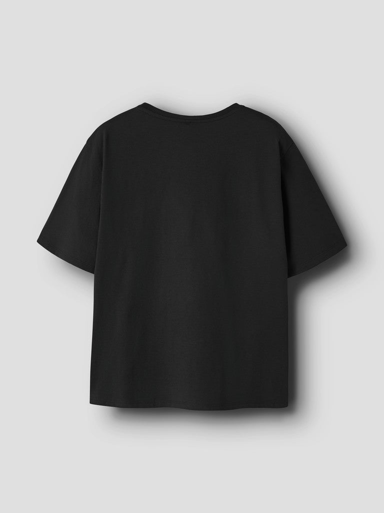 Name It Rolling Stones Adula Kids SS Top | Black
