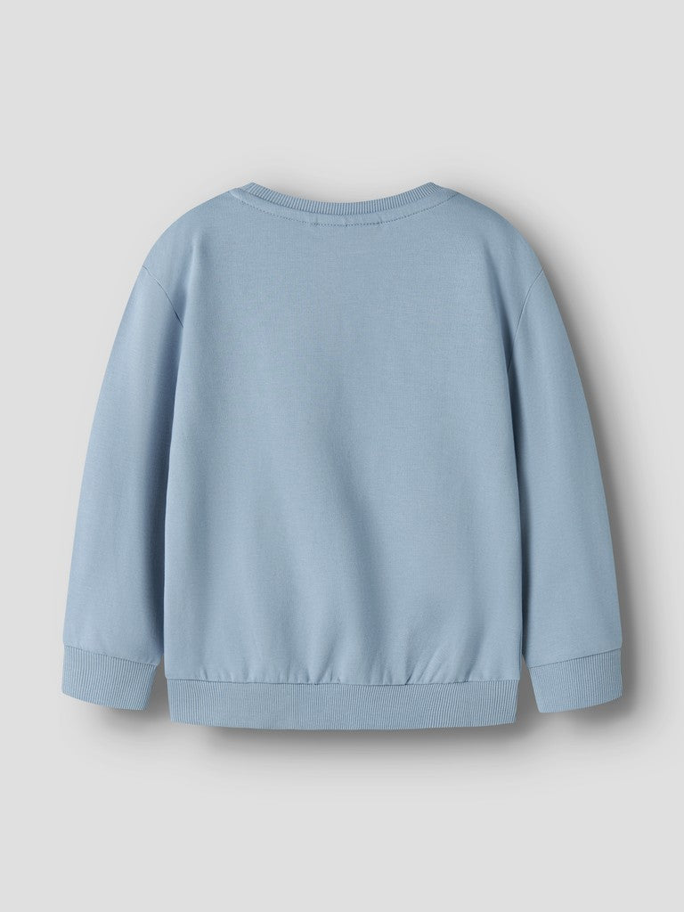 Name It Kids' Voto Mini LS Sweat Shirt | Blue