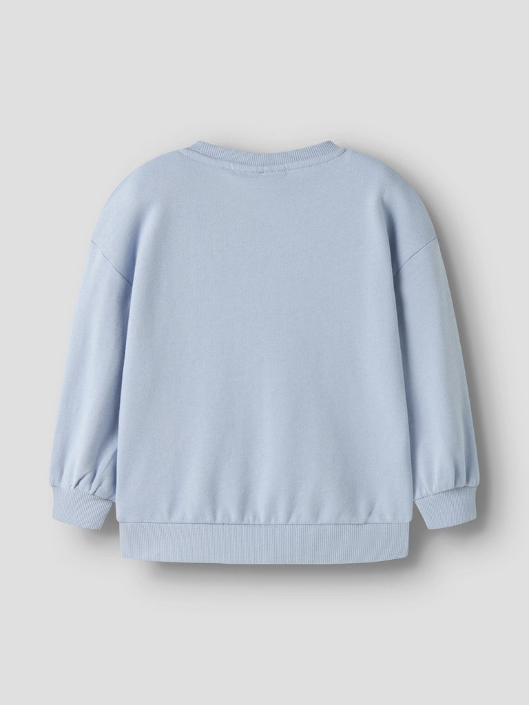 Name It Girls Valona Mini LS Sweat Shirt  | Blue