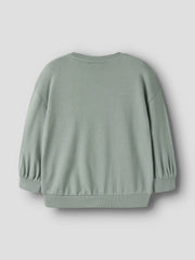 Name It Girls Unicorn Rainbow Sweatshirt - back view