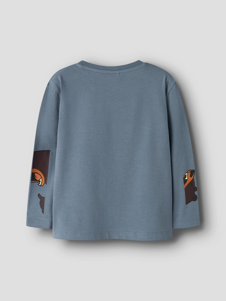 Name It Otto Mini LS Top | Blue