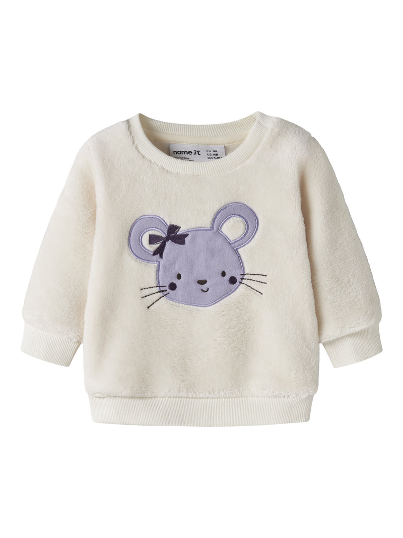 Name It Fleece Top | Cream 385670