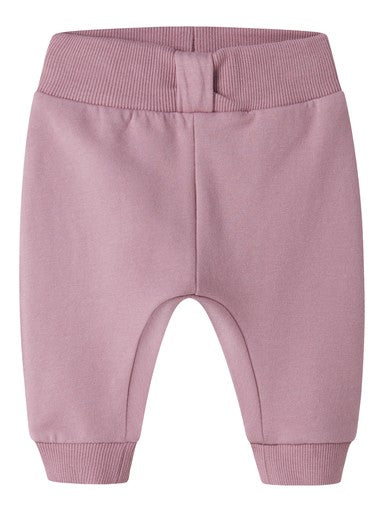 Name It Livine NB Fleece Set | Dusty Pink