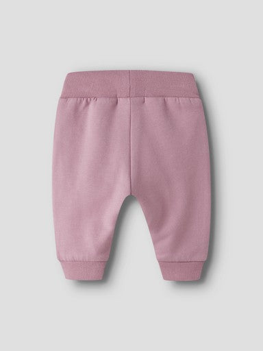 Name It Livine NB Fleece Set | Dusty Pink