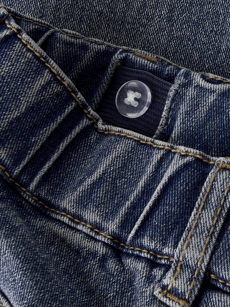 Name It Ben Mini Tap Jeans | Med Blue