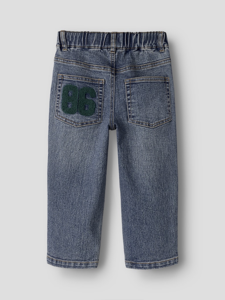Name It Ben Mini Tap Jeans | Med Blue