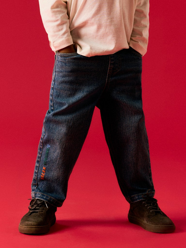 Name It Ben Mini Tap Jeans | Med Blue