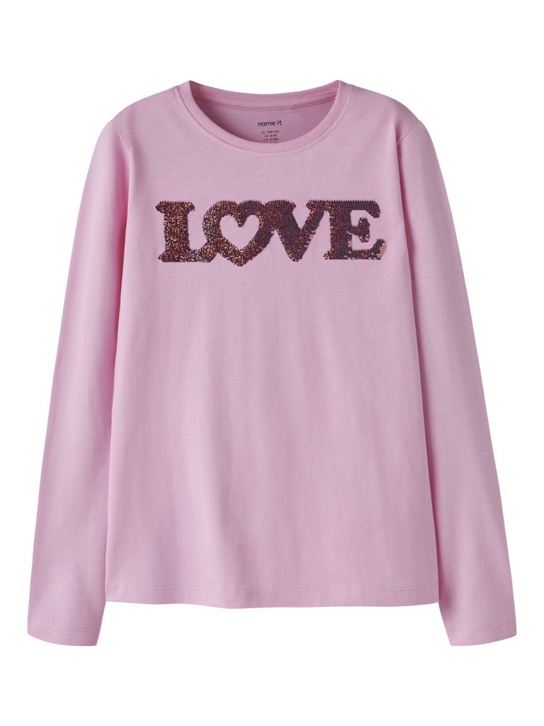 Name It NTrine Kids LS Top | Pink