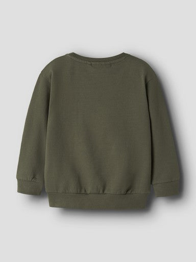 Name It Rad Mini Long Sleeve Sweatshirt | Olive 13261489