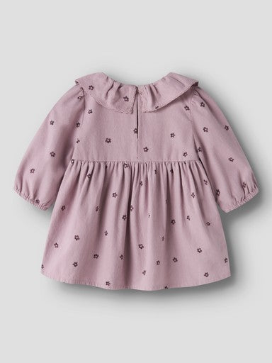 Name It Ryme Long Sleeve Dress | Mauve 13261643