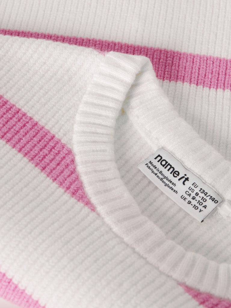 Name It VNilla Kids LS Knit Jumper  | Pink