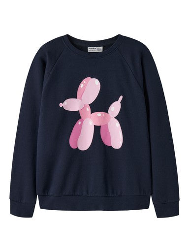 Name It Venus Kids Long Sleeve Sweatshirt | Navy 13234421
