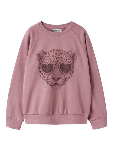 Name It Venus Kids Long Sleeve Sweatshirt | Lila Pink 13234421