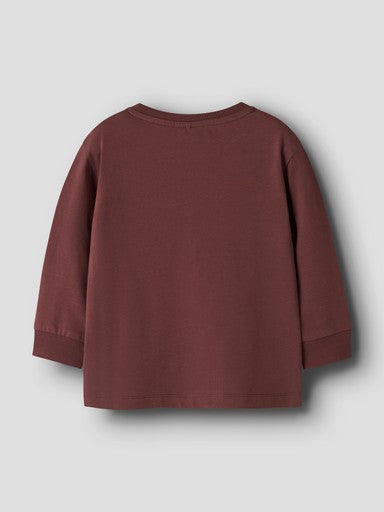 Name It Rafo Mini Long Sleeve Top | Brown 13261838
