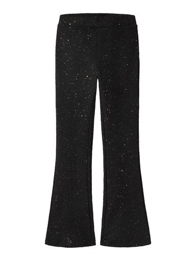 Name It Retna Kids Bootcut Pants | Black 13262360